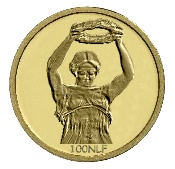 100 neue luxemburgische Franc